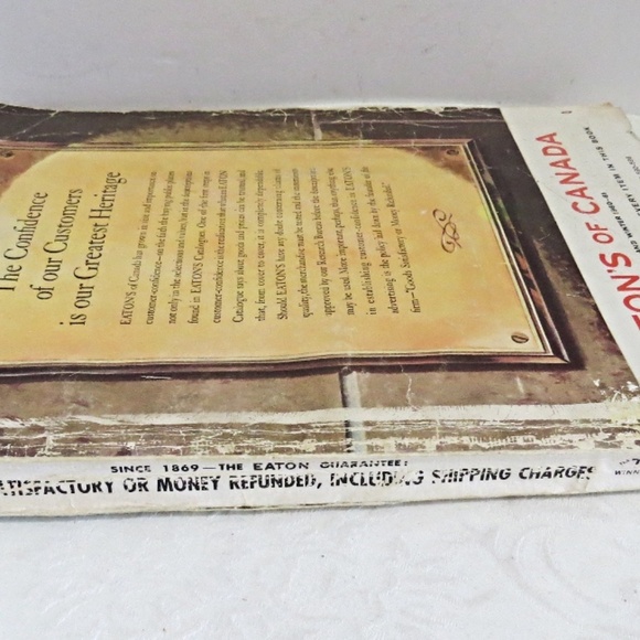 RARE Vintage 1960-61 Eaton's FALL & WINTER CATALOGUE Canada - Picture 3 of 9